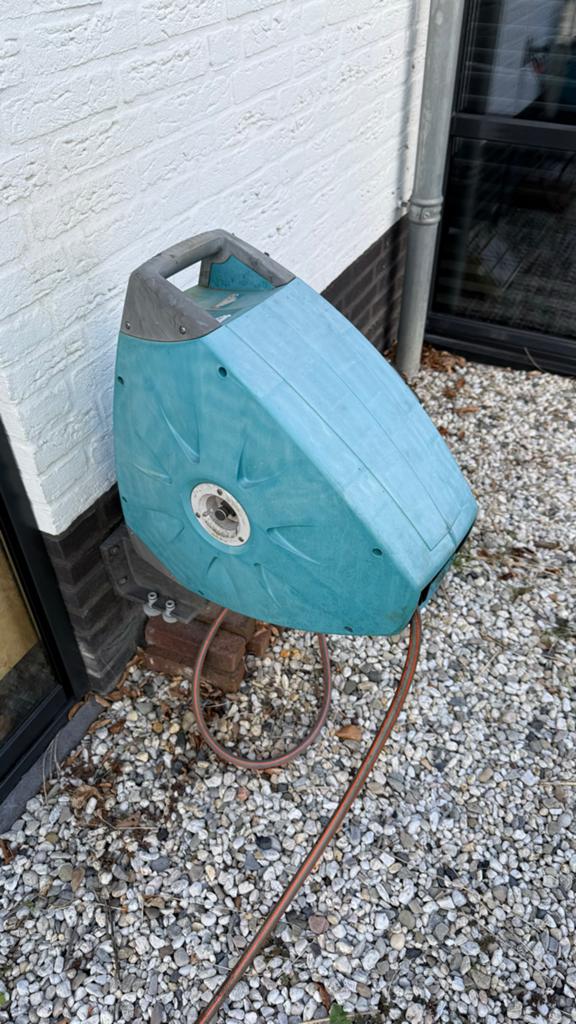 Gardena Tuinslanghaspel (veer defect) - Afhalen Rotterdam, Ophalen, Gebruikt, Tuinslanghaspel