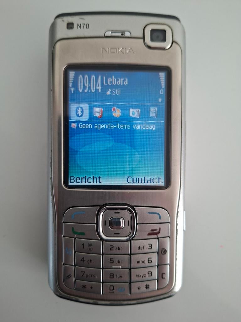 Nokia n70, Ophalen, Gebruikt, Geen camera, Zwart