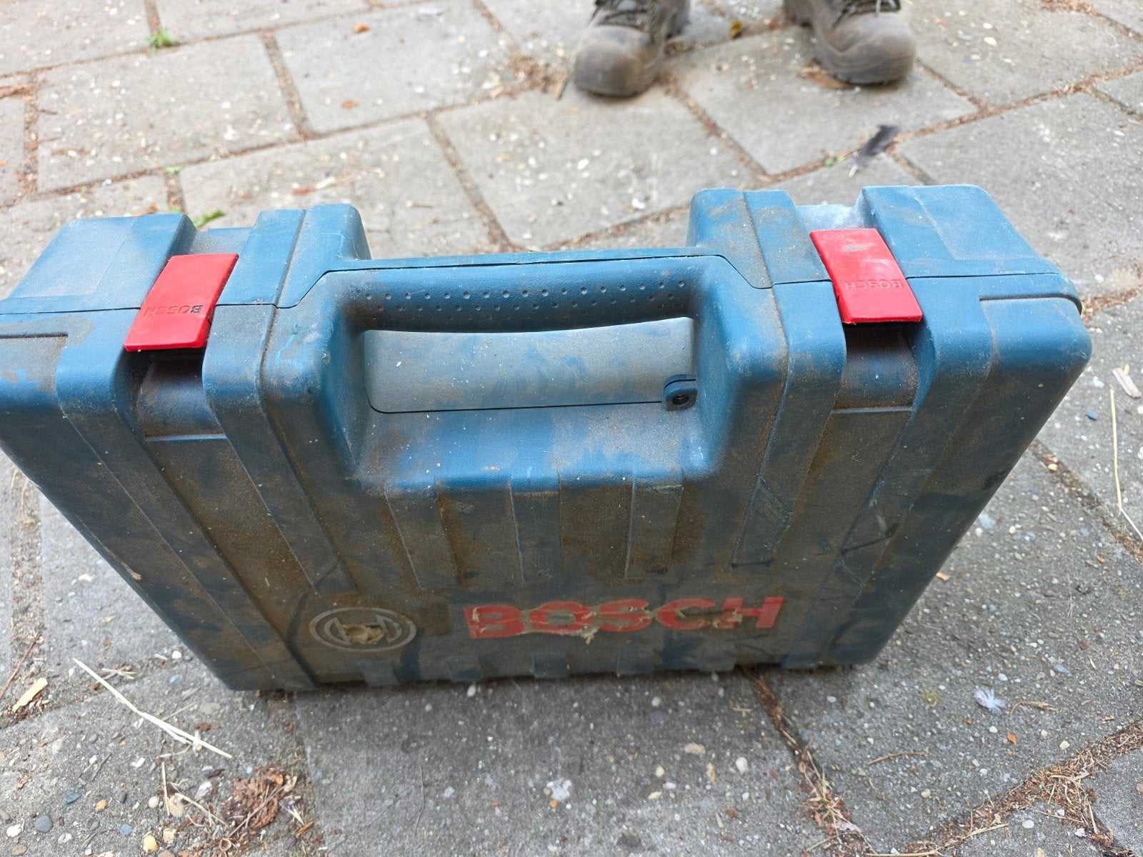 Bosch gereedschapskoffer - stevig en ruim, Bosch, Gebruikt, Robert Bosch GmbH, Postfach 10 60 50, 70049 Stuttgart, Duitsland, Ophalen of Verzenden