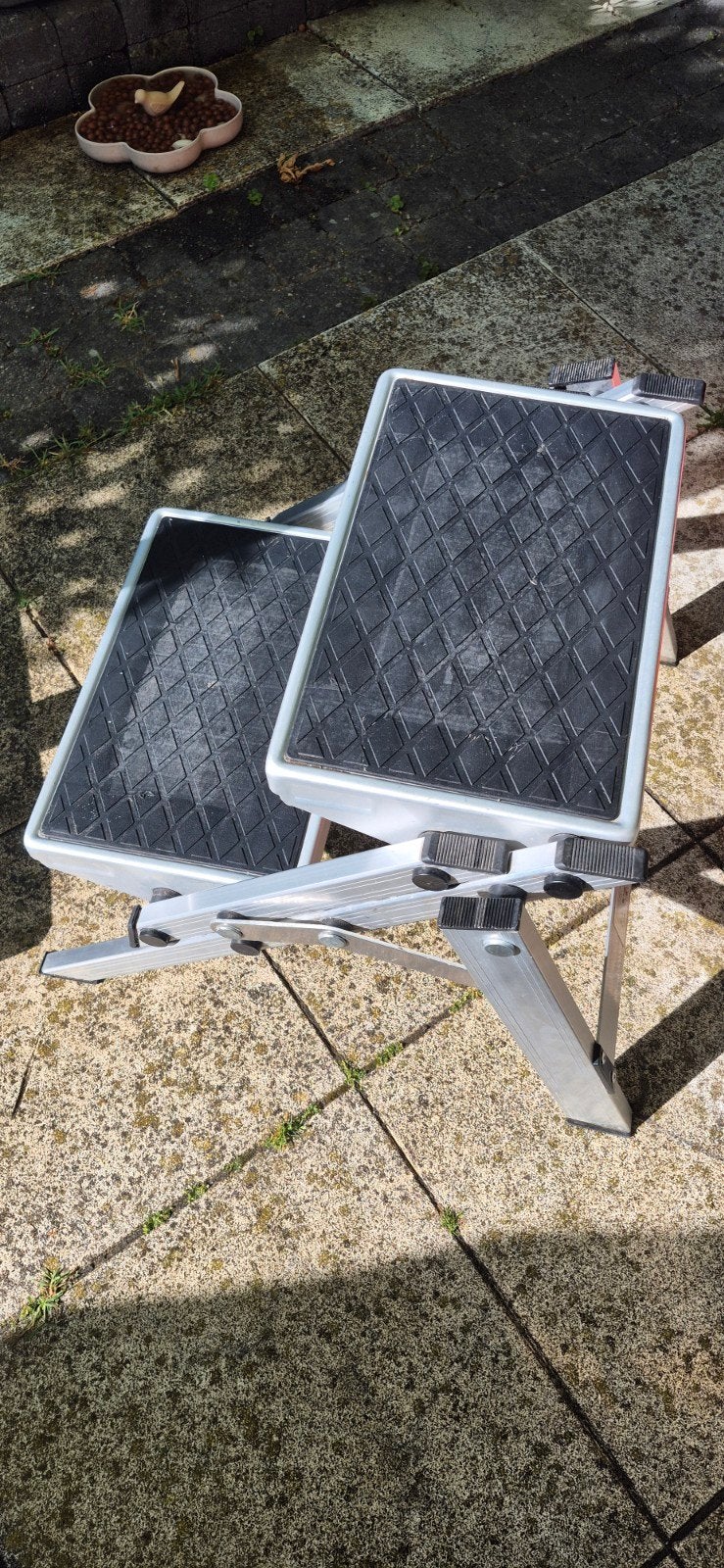 aluminium caravan trapje inklapbaar, licht gewicht., Caravans en Kamperen, Ophalen of Verzenden, Zo goed als nieuw, Overige