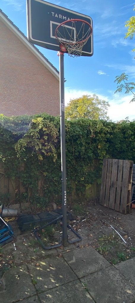 Basketbal basket, Ophalen, Gebruikt, Bal
