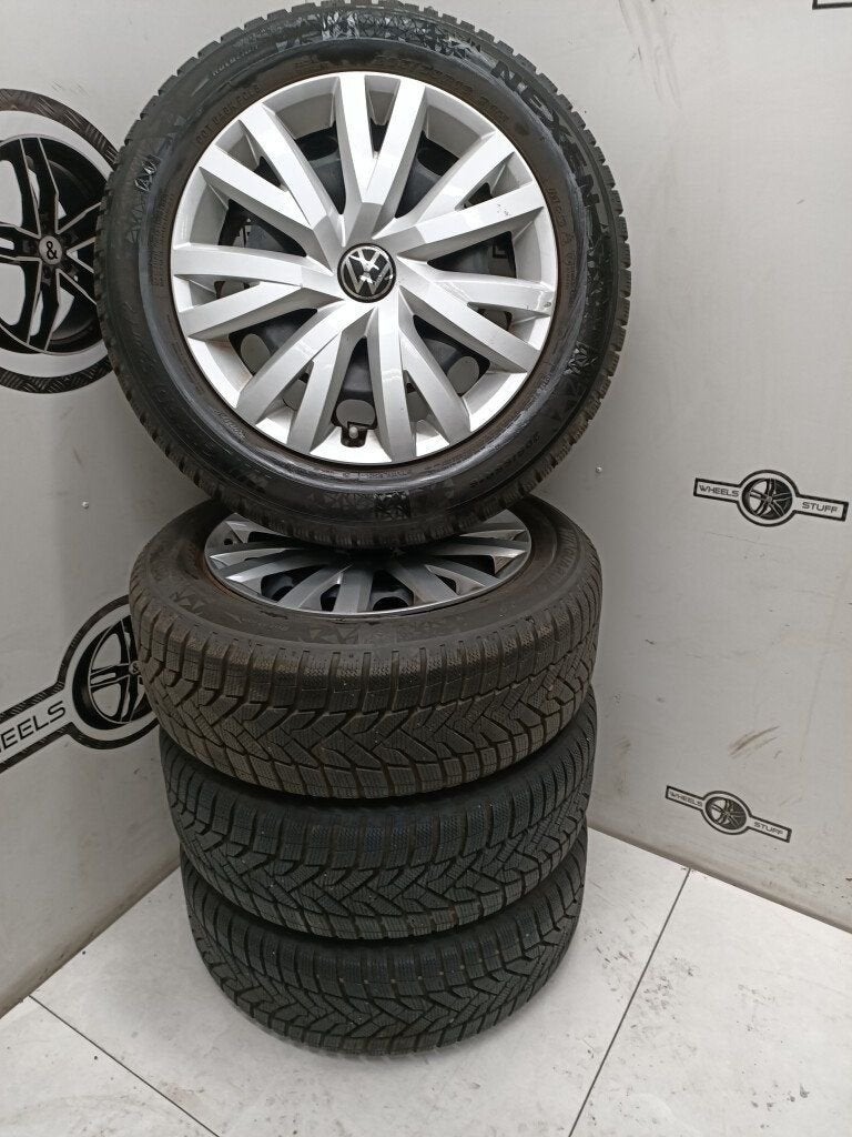 VW Golf Caddy Jetta Touran 16"inch winterbanden, Ophalen, Gebruikt, 16 inch, Banden en Velgen