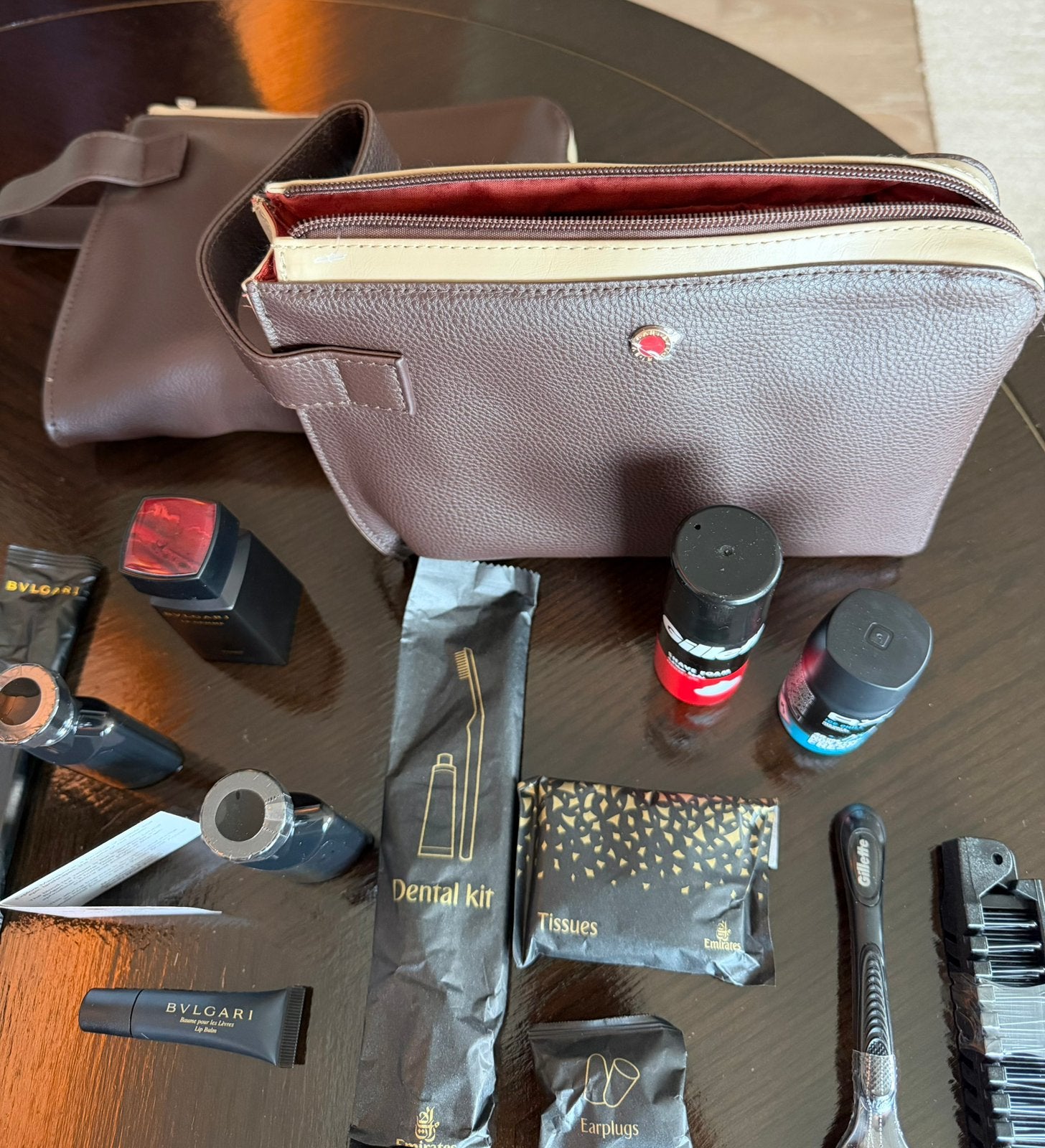 BVLGARI Amenity Bag – Emirates First Class, Ophalen of Verzenden, Nieuw, Heer