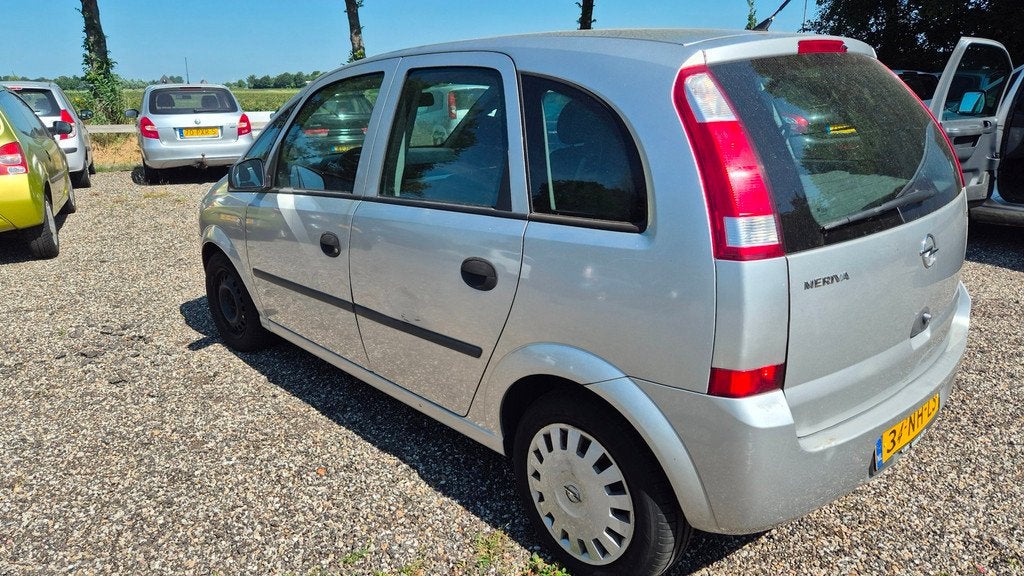 Opel Meriva 1.6-16V Essentia NIEUWE APK AIRCO CRUISE, Metallic lak, 101 pk, Gebruikt, 4 cilinders