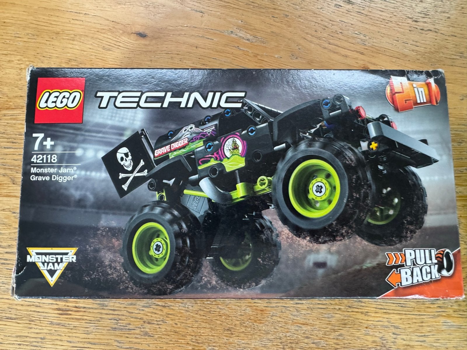 LEGO Technic 42118 Monster Jam Grave Digger Compleet, Kinderen en Baby's, Inclusief instructies, Gebruikt, Lego, Ophalen of Verzenden