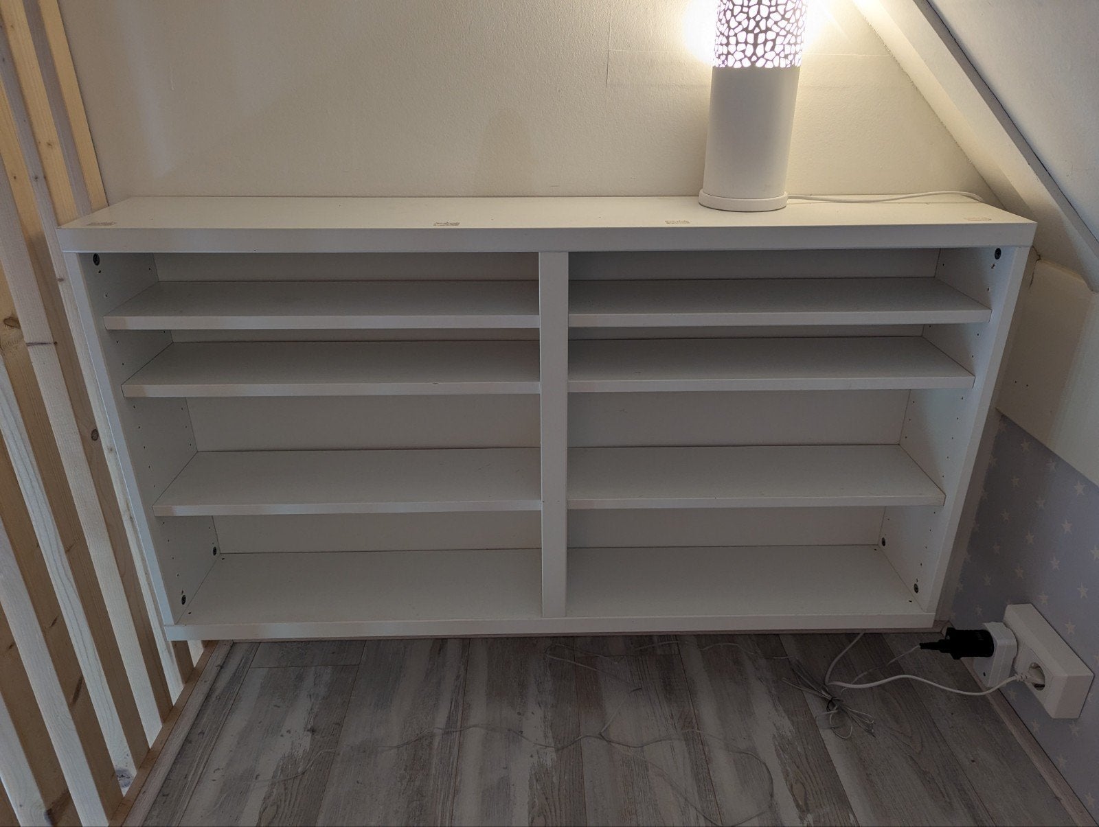 Ikea Besta Kast 120 cm breed, ondiep, Huis en Inrichting, Kasten | Boekenkasten, Ophalen, Met plank(en), Gebruikt, 100 tot 150 cm