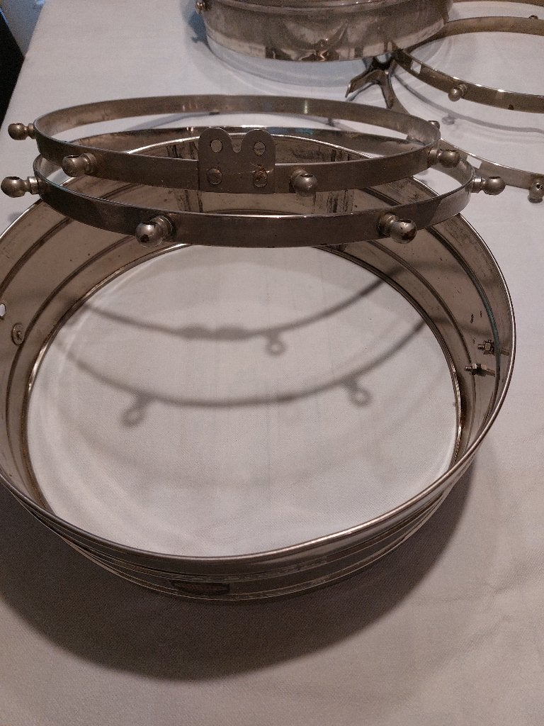 snare trommel onderdelen oa van Triumph, Ophalen, Trommel