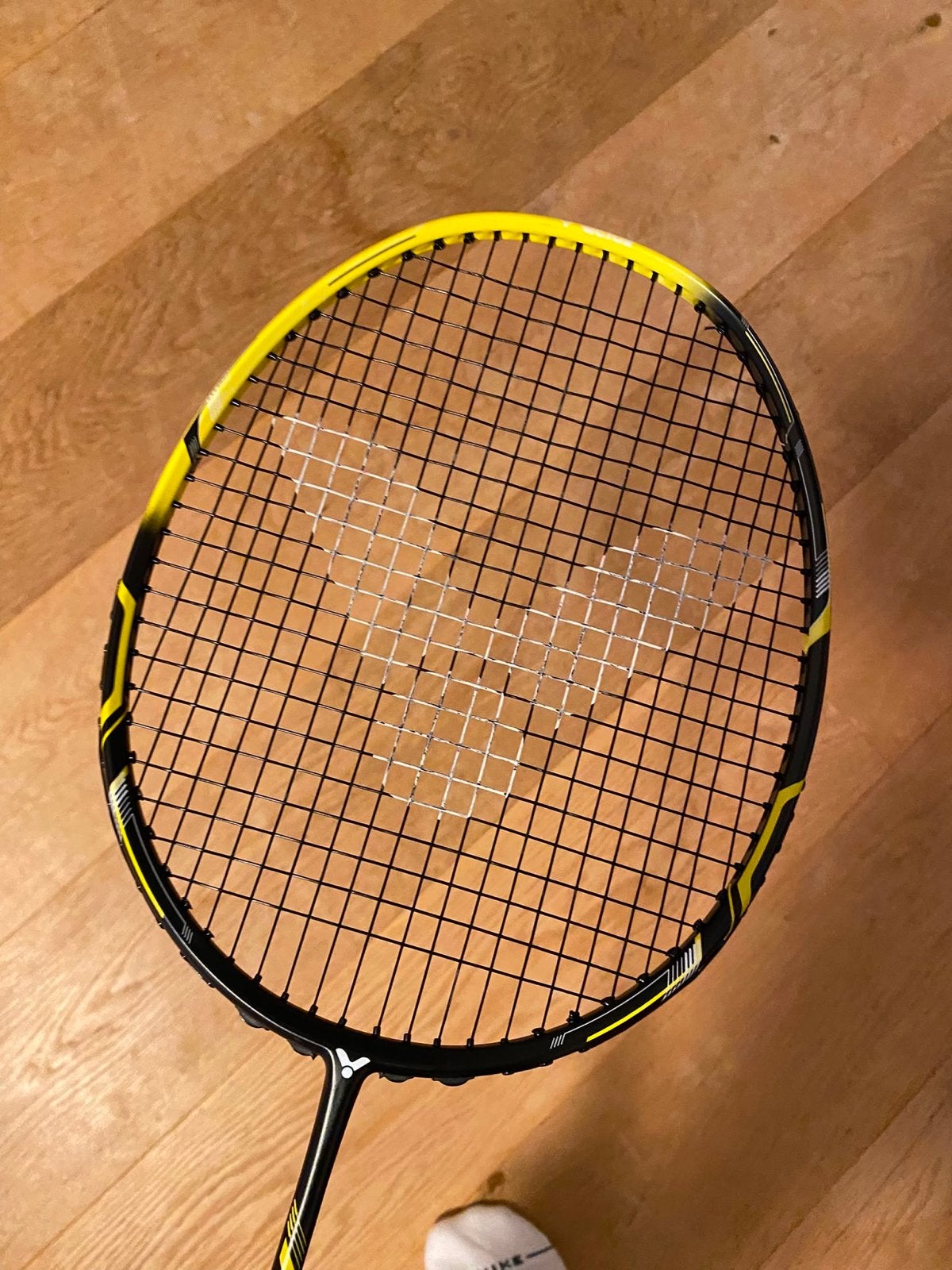 Victor Ultramate 9 Badmintonracket, Sport en Fitness, Badminton, Ophalen of Verzenden, Zo goed als nieuw, Racket(s)