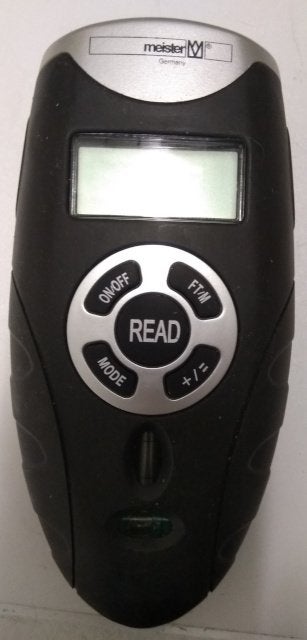 Afstandsmeter Topcraft GTM-UDM8 en Meister UM15B, Doe-het-zelf en Verbouw, Ophalen of Verzenden, Zo goed als nieuw, Afstand
