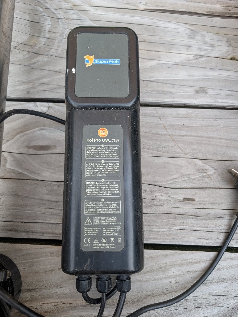 UV Lamp 75W, Ophalen of Verzenden, Gebruikt, Vijverfilter