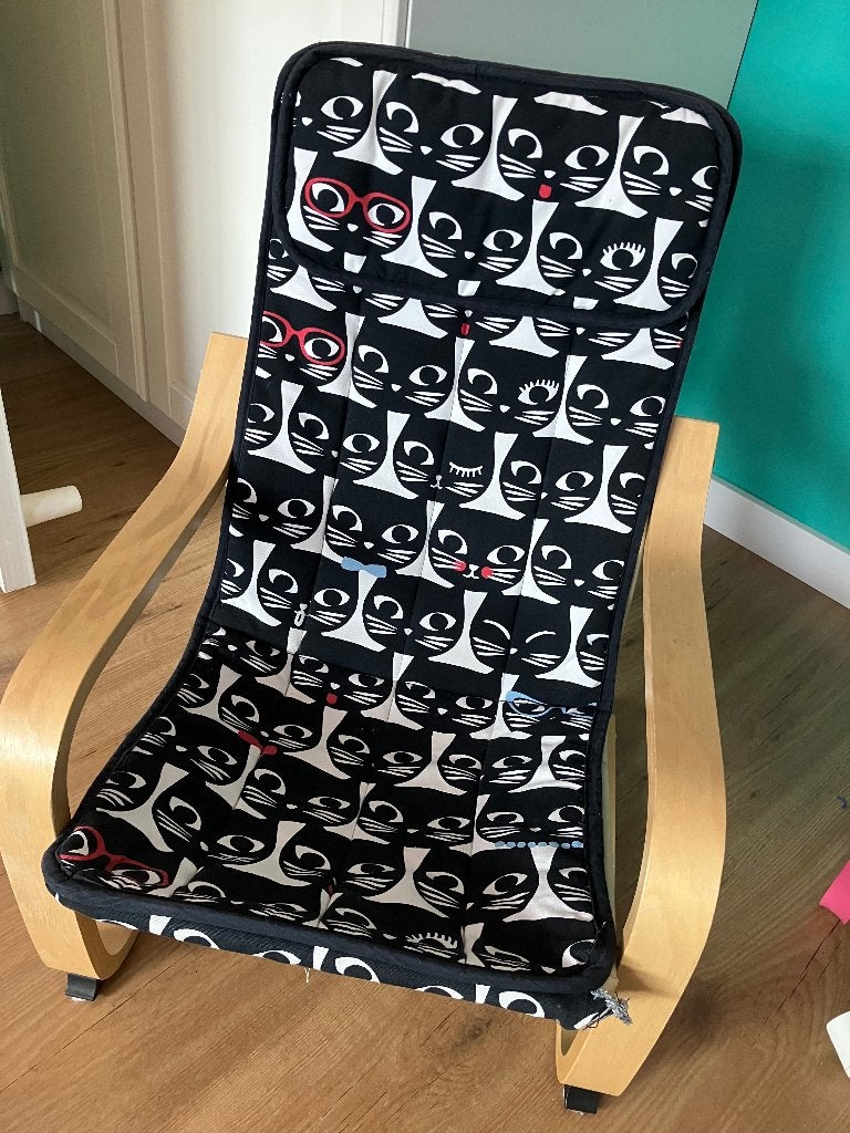 Poang kinderstoel Ikea poezen, Ophalen, Gebruikt, Overige typen
