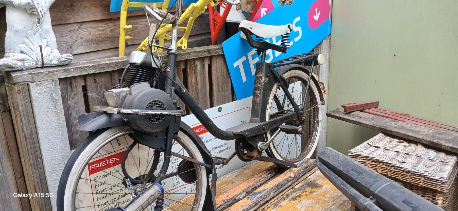 Vintage Solex Oto Bromfiets - Klassieke Franse Charme, Gebruikt, Ophalen of Verzenden, Oto, Maximaal 25 km/u