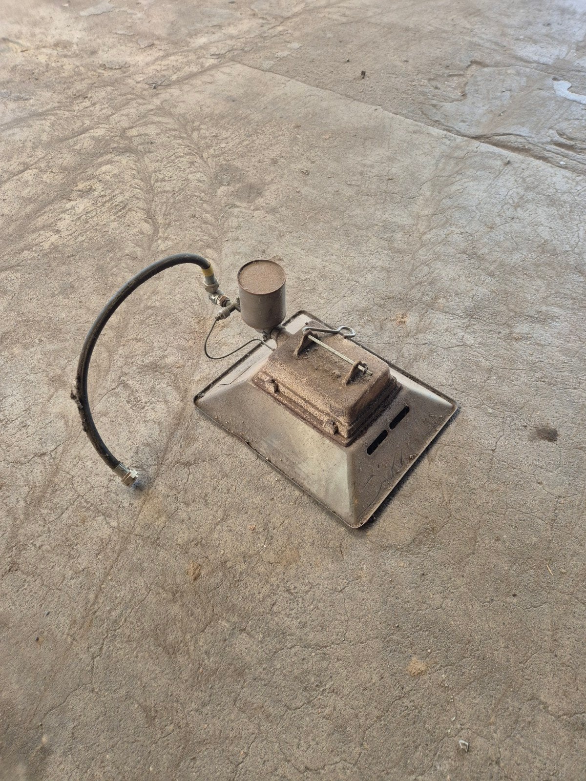 Gaskachel / brander, Huis en Inrichting, Kachels, Gebruikt, Gas, Ophalen of Verzenden, Vrijstaand
