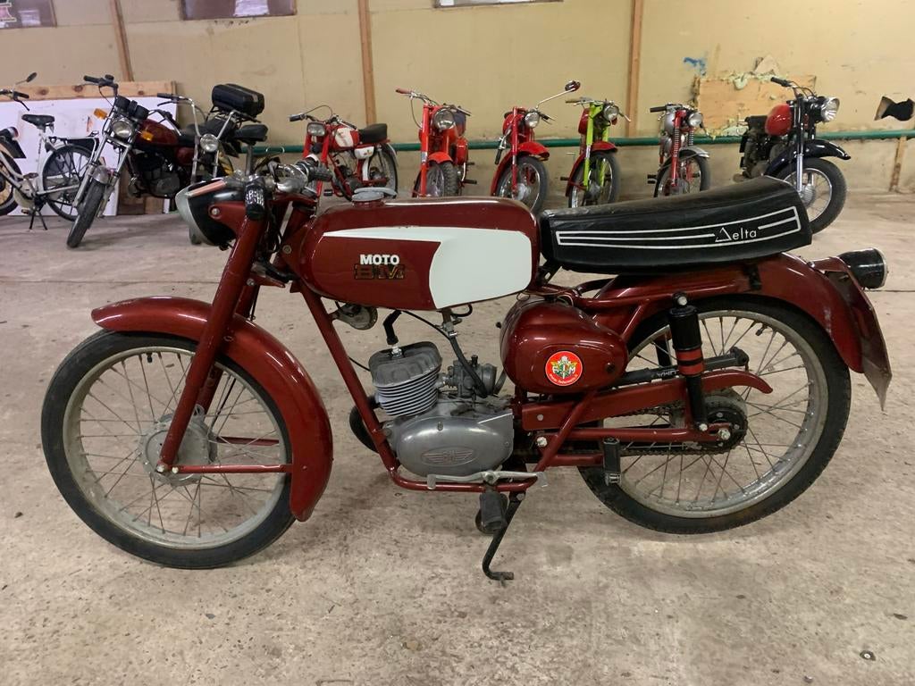 Moto BM Italiaanse Schoonheid - Klassieke Bromfiets, Overige merken, Italie, Moto bm, Ophalen of Verzenden
