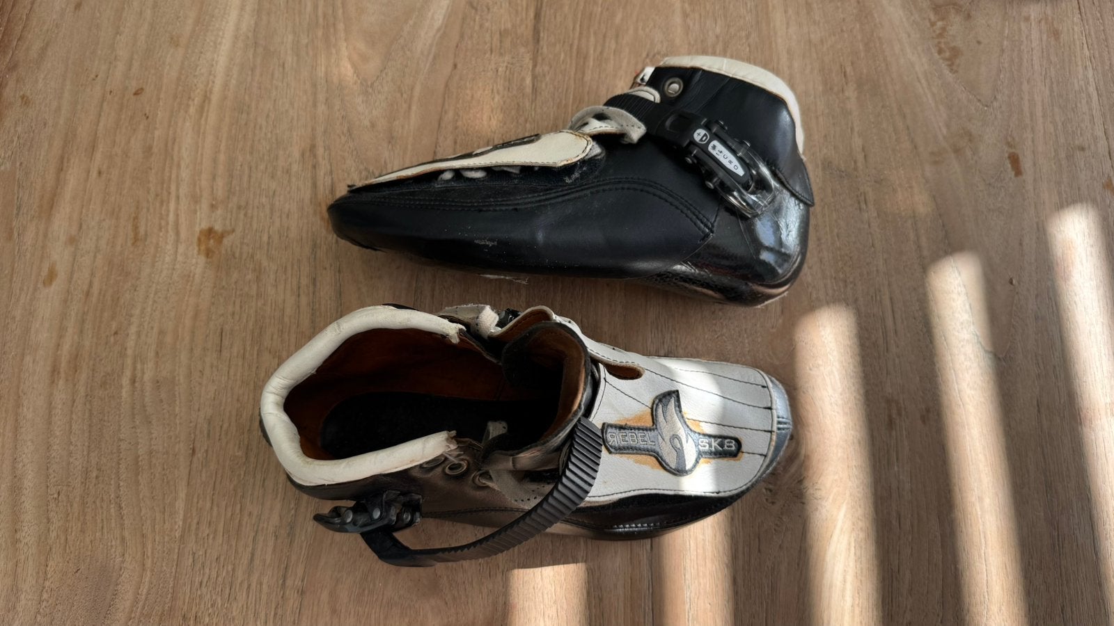 Rebel Shorrtrack custom schoenen, Ophalen of Verzenden, Zo goed als nieuw, IJshockeyschaatsen, Overige merken