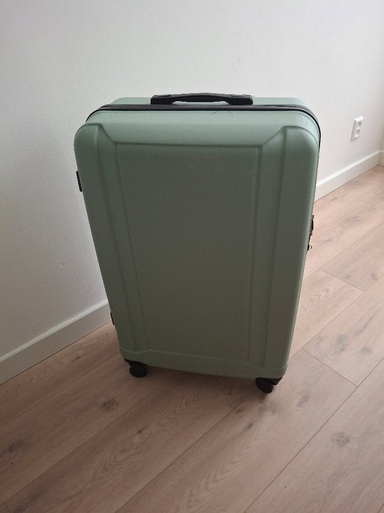 koffer, Hard kunststof, 45 tot 55 cm, Nieuw, Wieltjes