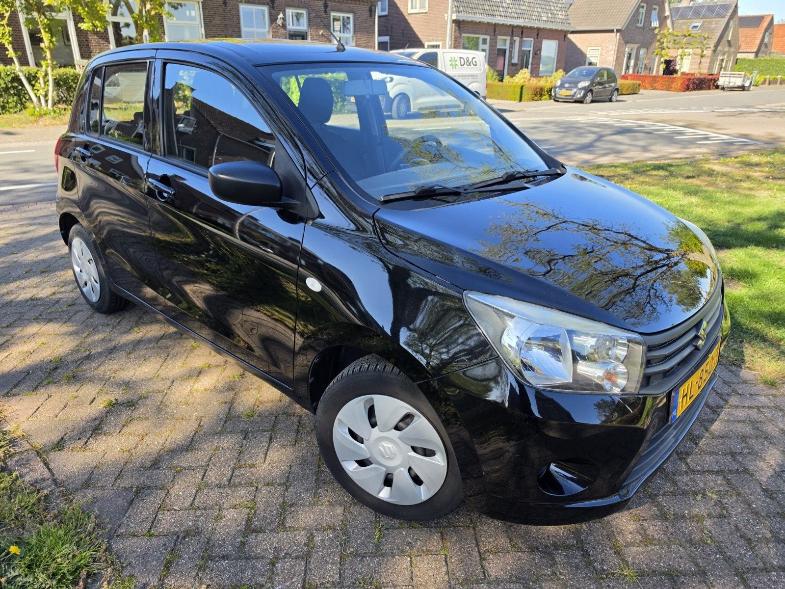 Suzuki Celerio 1.0 Dualjet 50KW 2015 Zwart, Auto's, Suzuki, 28 km/l, 400 kg, Origineel Nederlands, 400 kg