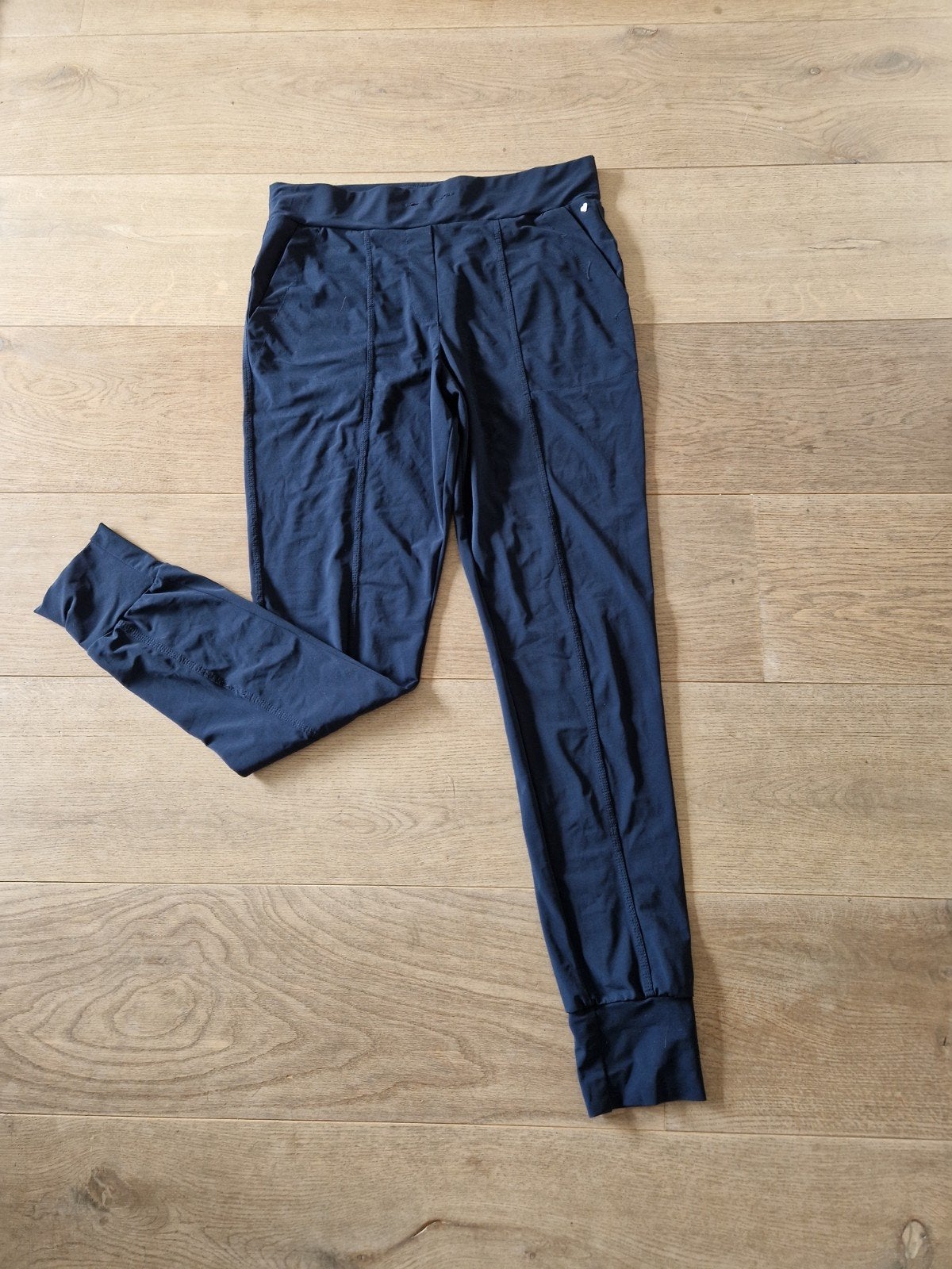 Helena Hart donkerblauwe broek, zeer elastisch, maat L, Blauw, Maat 42/44 (L), Gedragen, Helena Hart