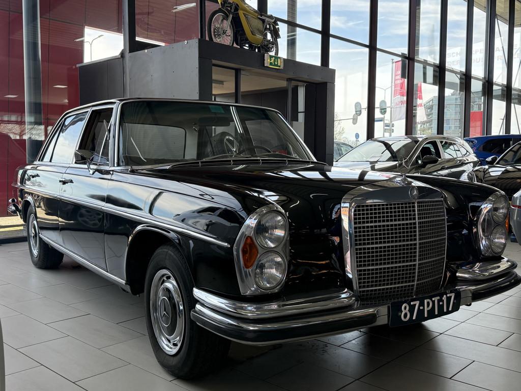 Mercedes-Benz 280 SEL BWJ 1972 3.5 V8 200 PK STUURVERSNELLIN, Auto's, Oldtimers, Automaat, 3500 cc, Zwart, Mercedes-Benz