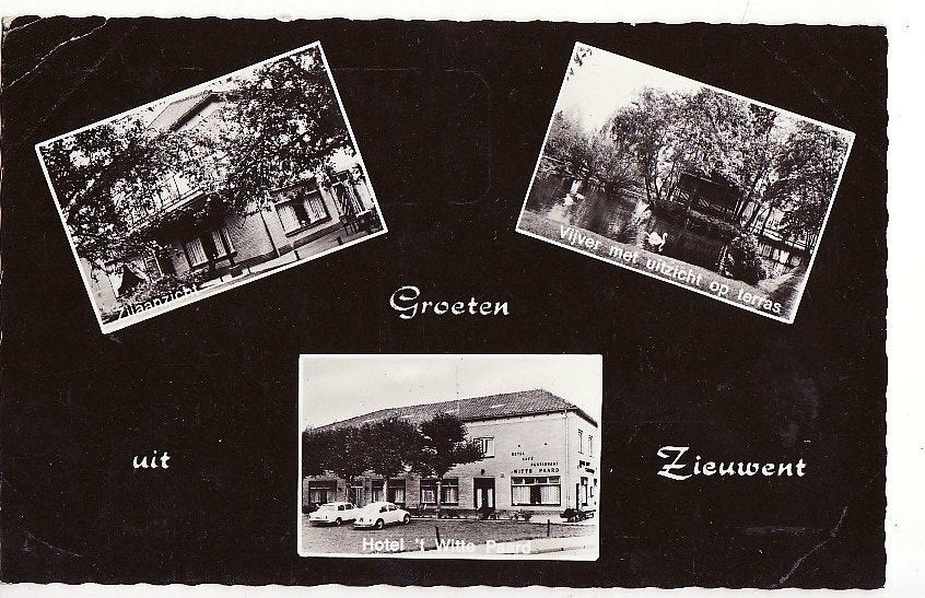 Zieuwent Gld). Groeten uit 3-vensterkaart 1969., Ophalen, 1940 tot 1960, Gelopen, Gelderland