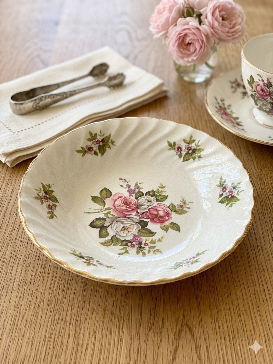 Vintage James Kent 'Harmony Rose' schaaltje, Ophalen