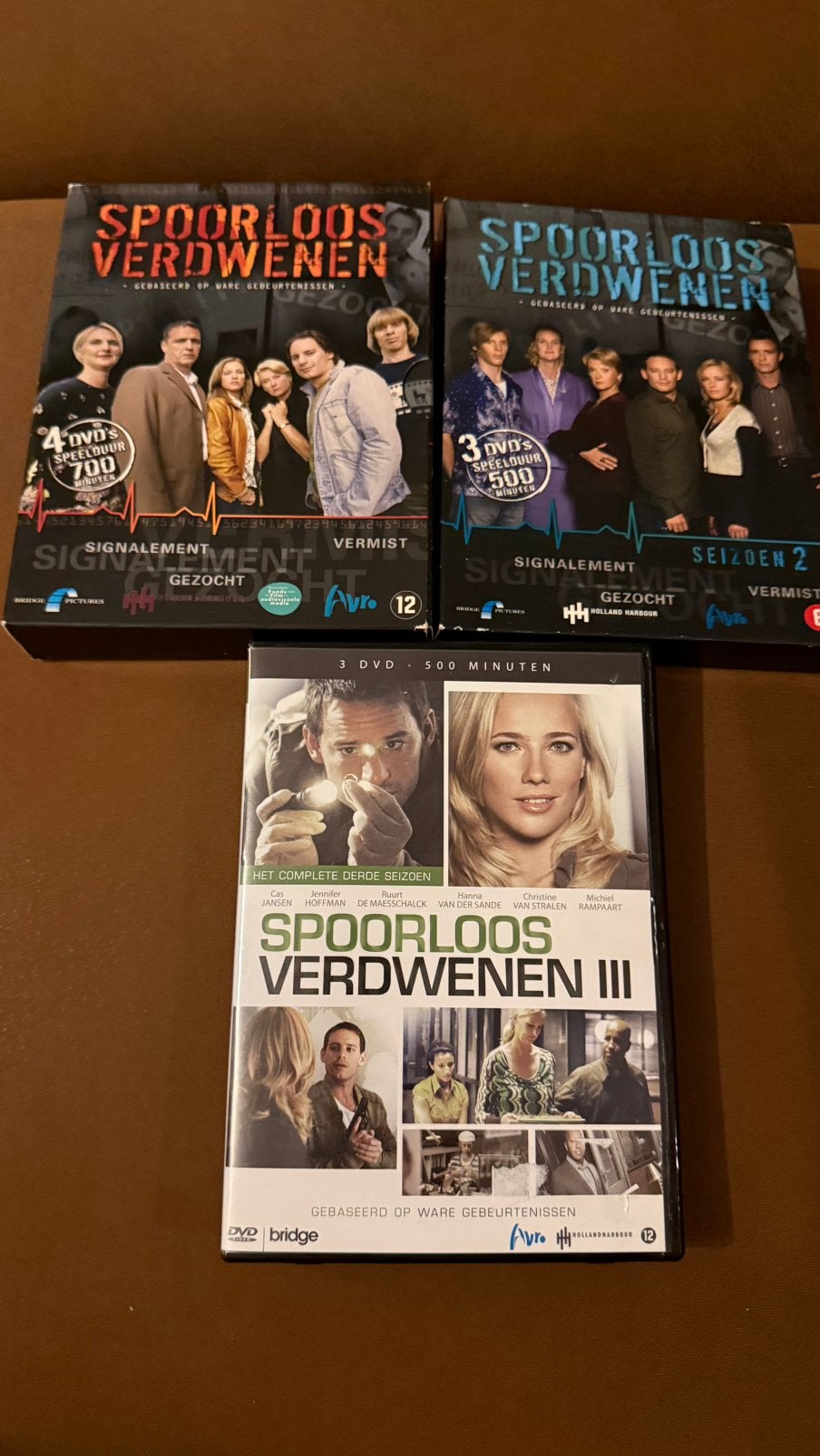 Spoorloos Verdwenen - complete serie DVD, Nederlands, Zo goed als nieuw, Complete serie, Misdaad