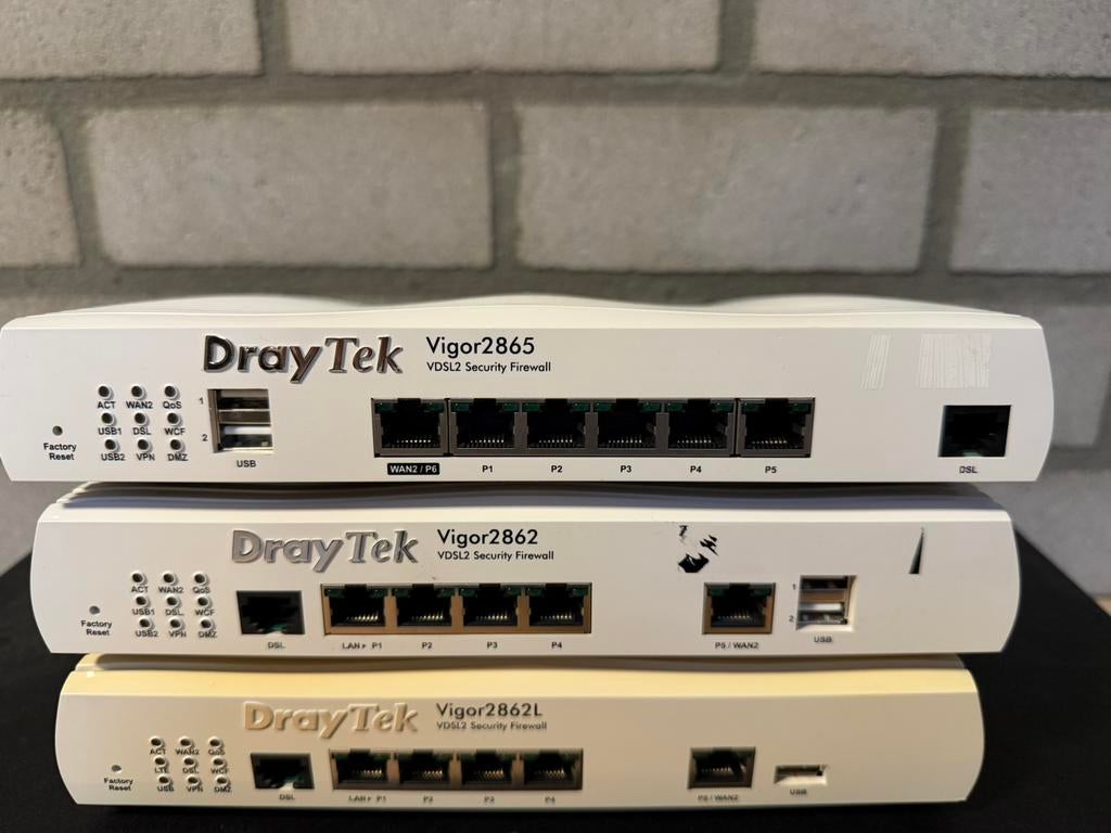 Diverse Draytek Routers, Ophalen of Verzenden, Gebruikt