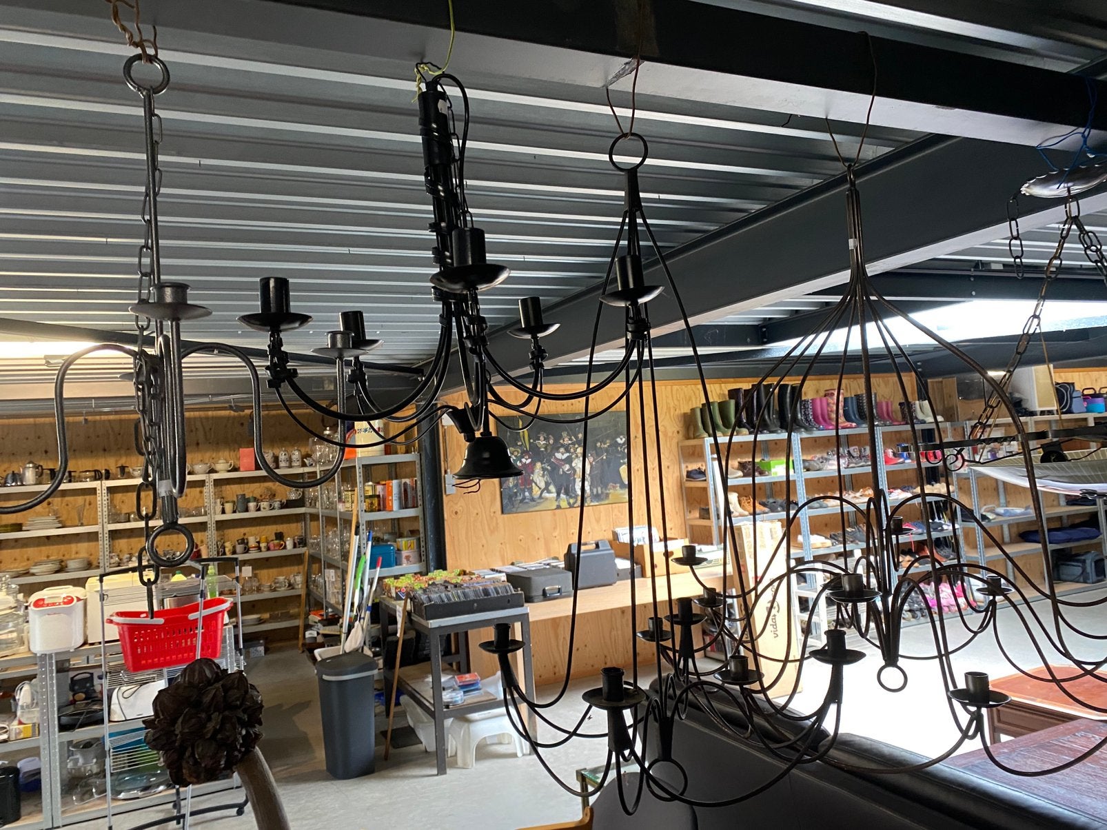 Kroonluchters diverse, Huis en Inrichting, Lampen | Kroonluchters, Ophalen, Gebruikt