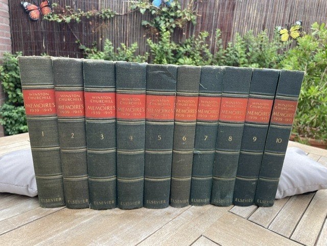 Winston Churchill, Sir Winston Churchill, Ophalen of Verzenden, Tweede Wereldoorlog, Gelezen
