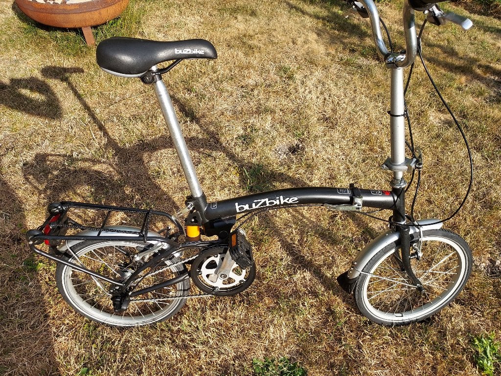 Buzbike ANWB vouwfiets in zeer nette staat, Overige merken, Velgrem, 16 tot 18 inch, Versnellingen