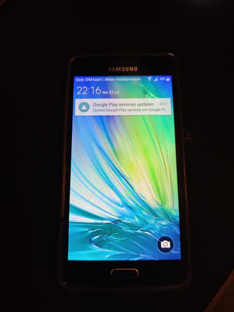 Samsung Galaxy A5 (2016), Telecommunicatie, Gebruikt, Blauw, 3 tot 6 megapixel, Ophalen of Verzenden
