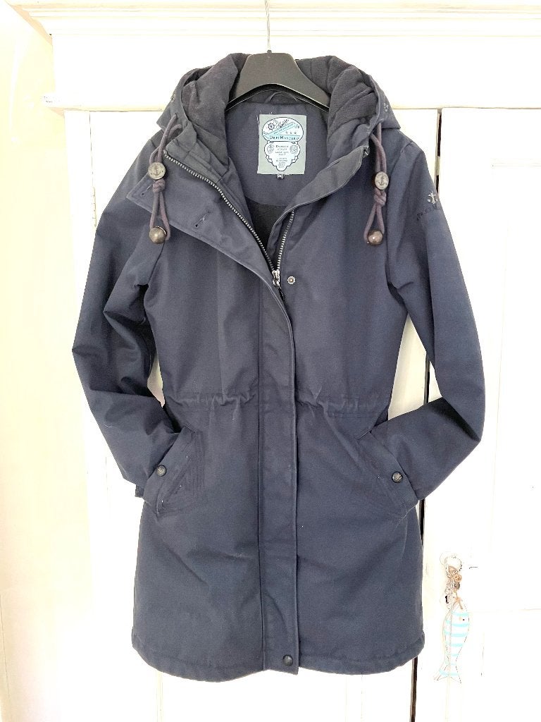 Winterjas Dames Dreimaster maat M, Maat 38/40 (M), Dreimaster, Blauw, Ophalen of Verzenden