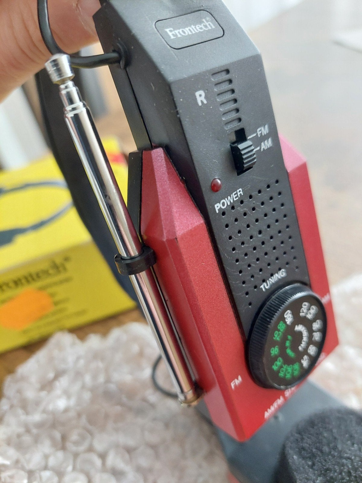 Frontech AM/FM Stereo Hoofdtelefoon Radio - Nieuw in doos, Overige merken, Verstelbaar, Nieuw, On-ear