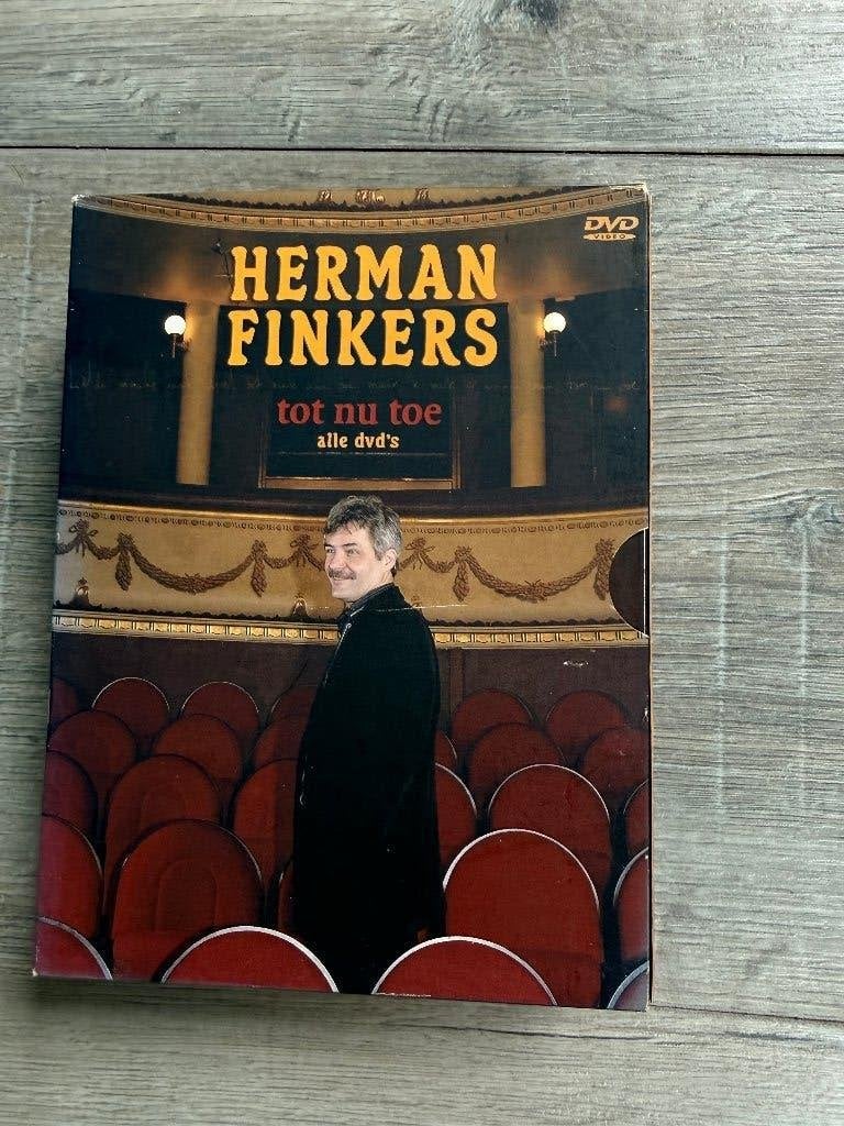 DVD box Herman Finkers - Tot nu toe, Alle leeftijden, Ophalen of Verzenden, Gebruikt, Stand-up of Theatershow