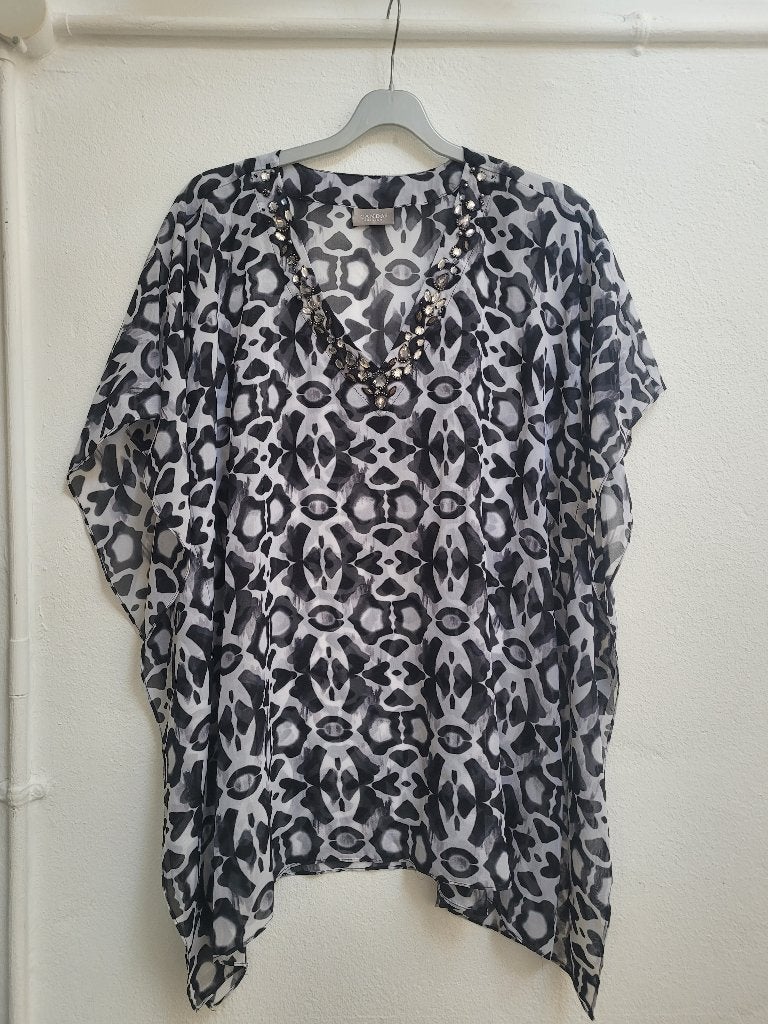 Dames zomer shirt / tuniek maat S, Zwart, Ophalen of Verzenden, Zo goed als nieuw, Maat 36 (S)