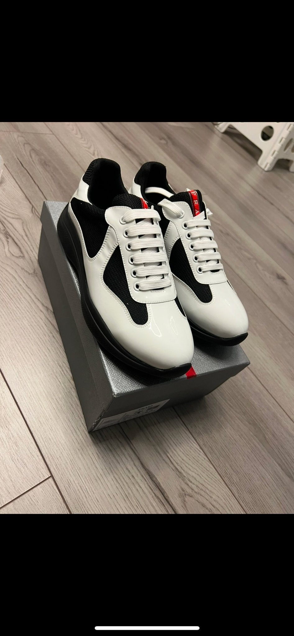Prada America’s Cup 40 - Nieuw, Kleding | Heren, Wit, Nieuw, Ophalen of Verzenden, Sneakers of Gympen