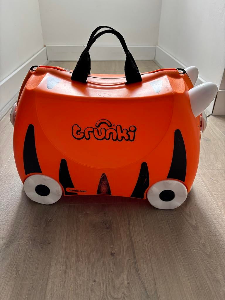 Trunki Tiger Koffer - Ideaal voor Kinderreizen, Ophalen of Verzenden, Gebruikt