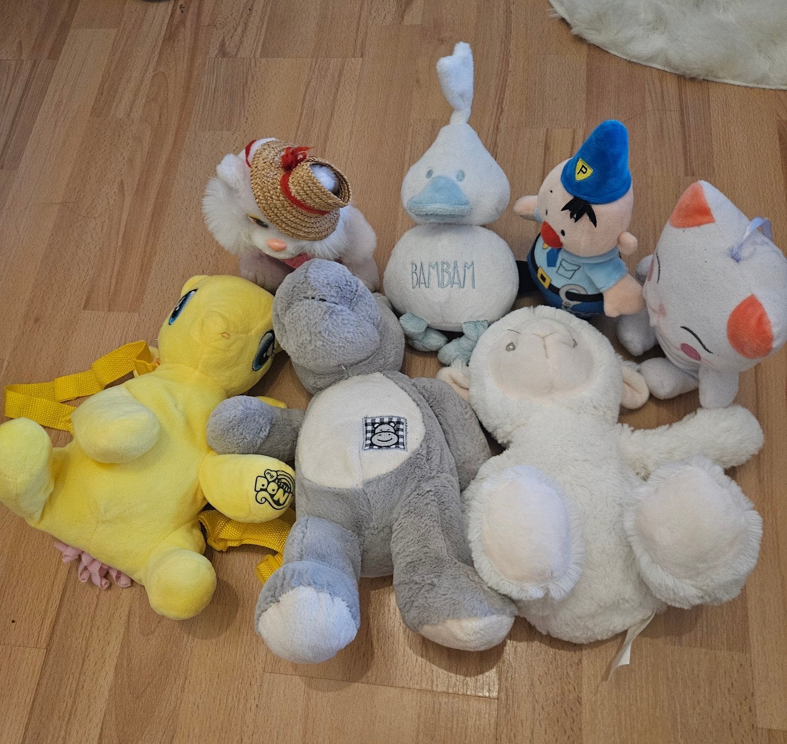 Diverse knuffels, waaronder een Eenhoorn met rits, Kinderen en Baby's, Speelgoed | Knuffels en Pluche, Ophalen, Gebruikt, Eenhoorn