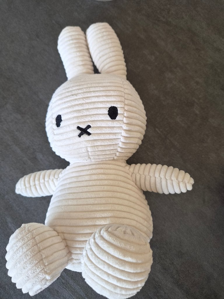 Nijntje knuffel geribbeld, Overige merken, Nijntje, Ophalen of Verzenden, Met label