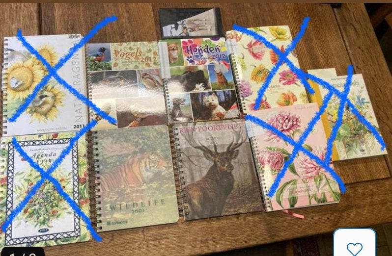agenda's en kalenders (natuur, dieren), Diversen, Agenda's, Ophalen of Verzenden, Gebruikt