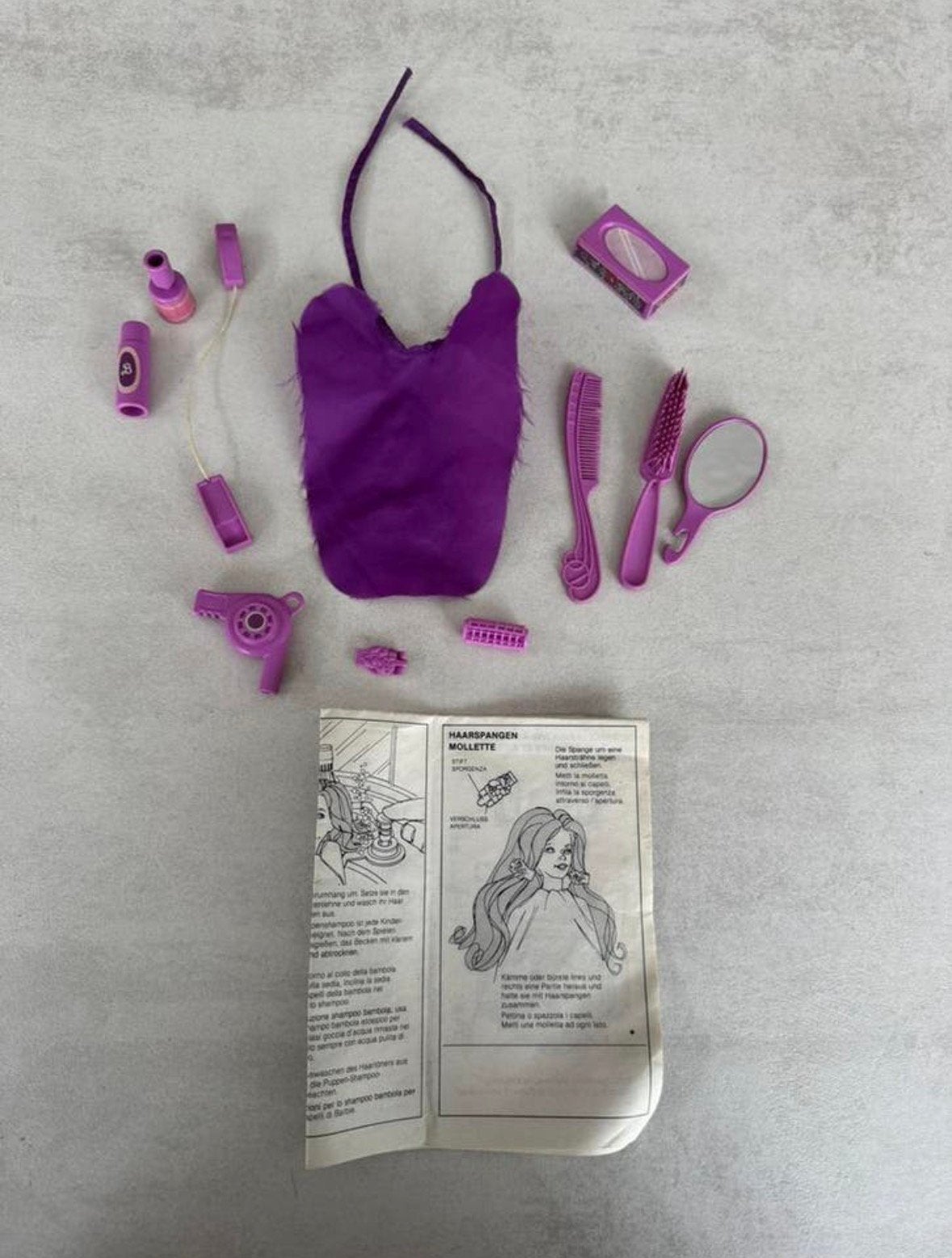 Barbie kapper accessoires jaren 80, Ophalen of Verzenden, Gebruikt, Accessoires