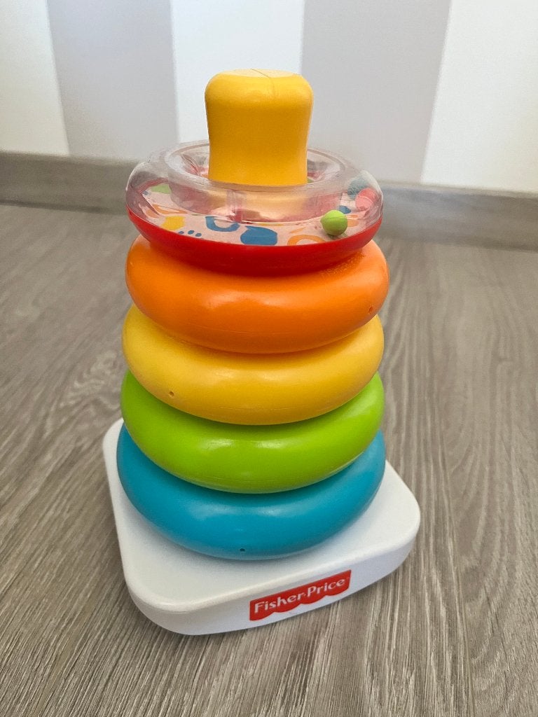 Ringentoren fisher price, Ophalen, Zo goed als nieuw, Speelset