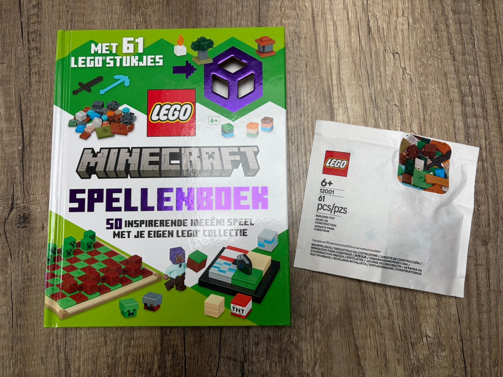 Minecraft spellenboek lego, Minecraft, Lego, Nieuw, Ophalen of Verzenden