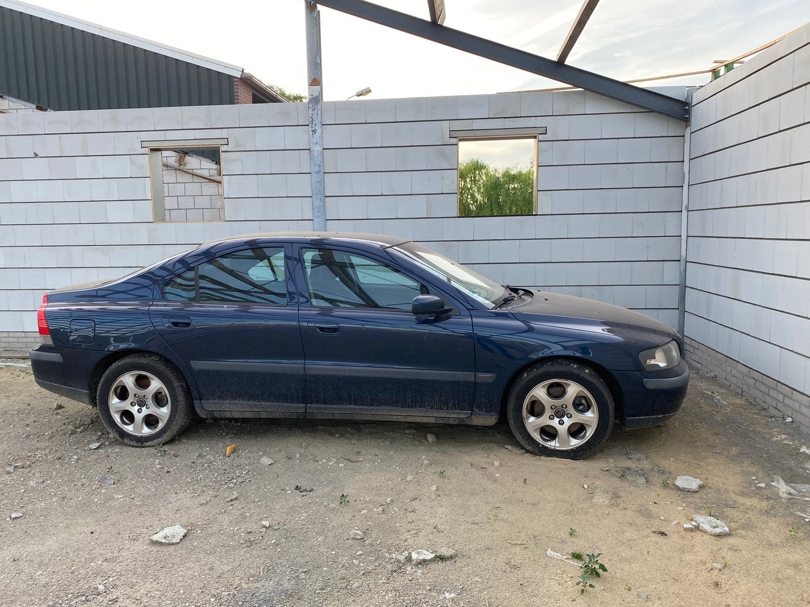 Volvo S60 2.4 140PK 2003 Blauw, Auto's, Voorwielaandrijving, 1442 kg, Blauw, S60