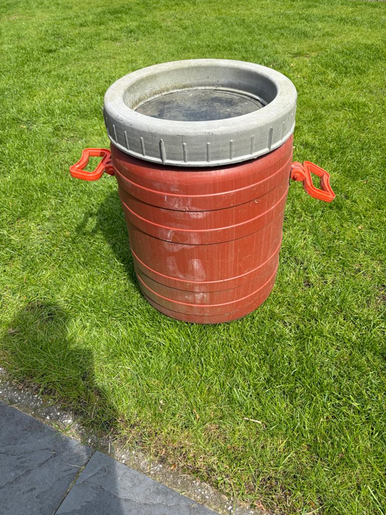 Voerton waterdicht, Ophalen, Gebruikt