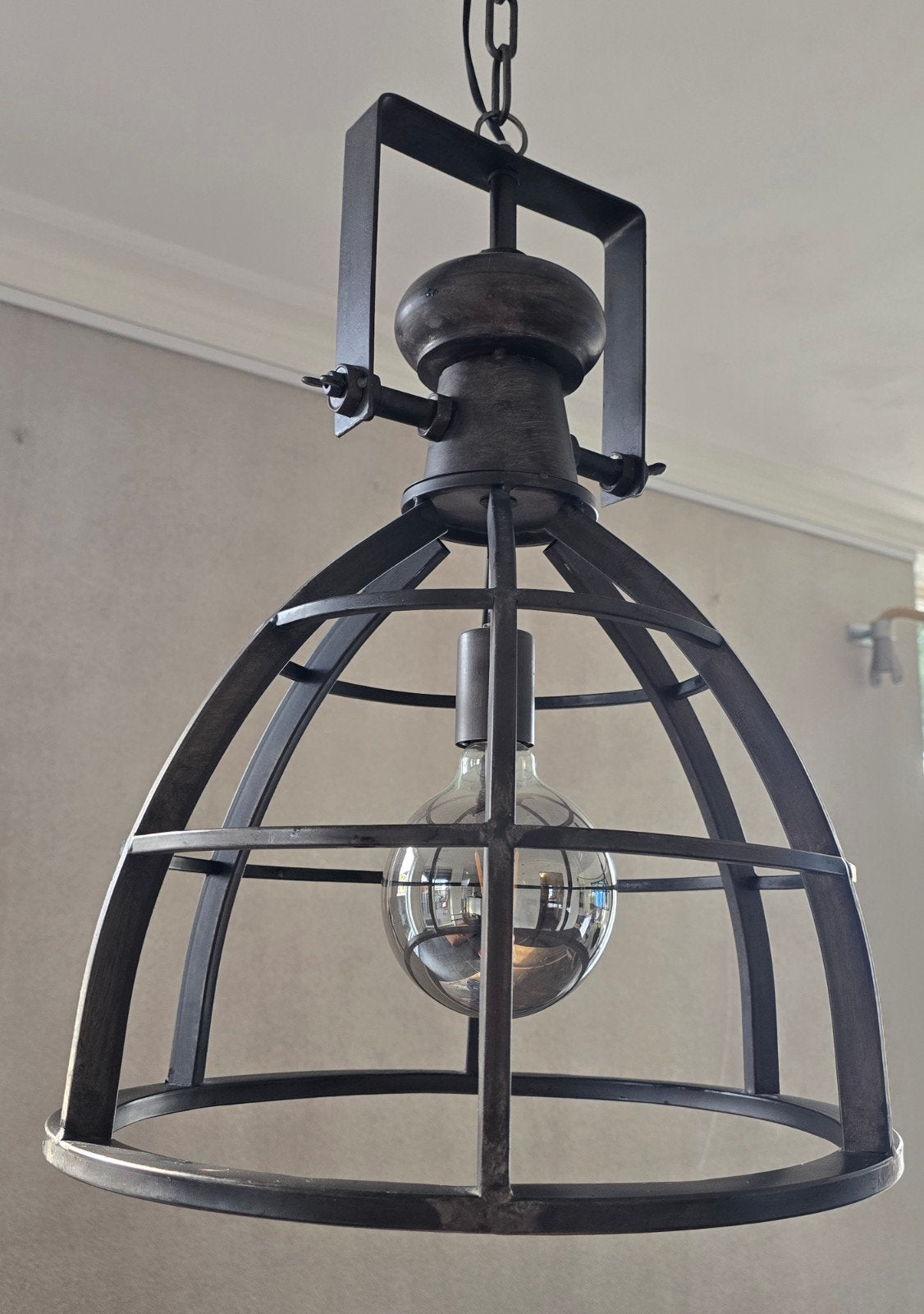 industriele lamp, Ophalen