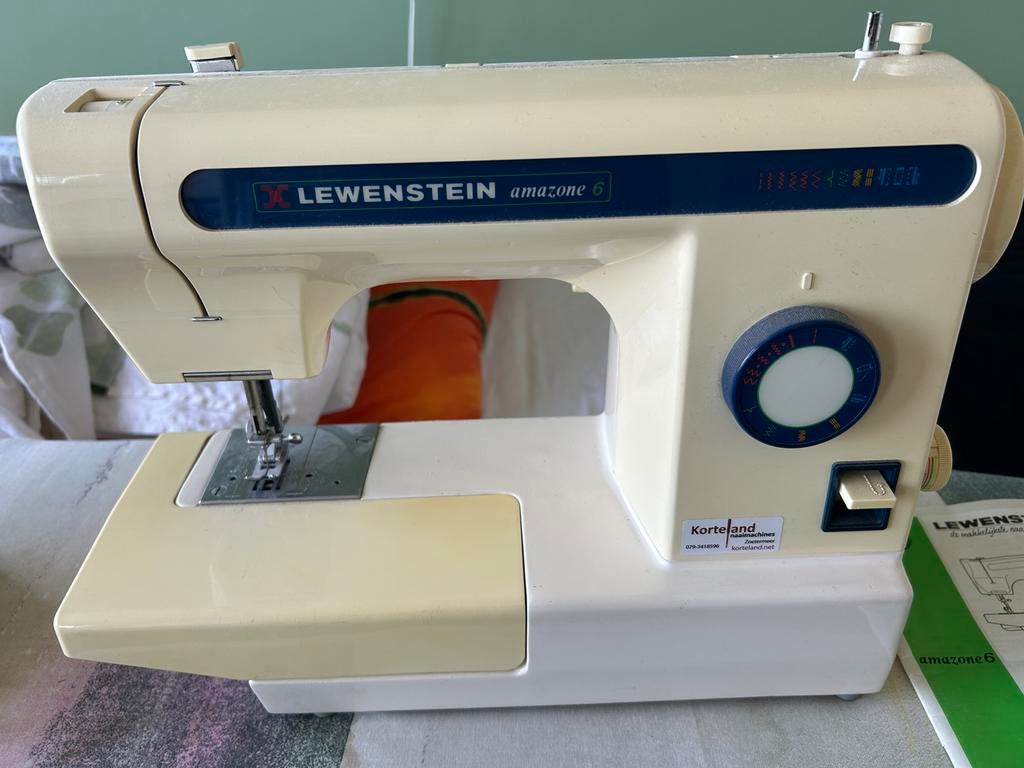 Lewenstein Amazone 6 Naaimachine - Lichtgewicht en Compleet, Ophalen, Gebruikt, Naaimachine, Lewenstein