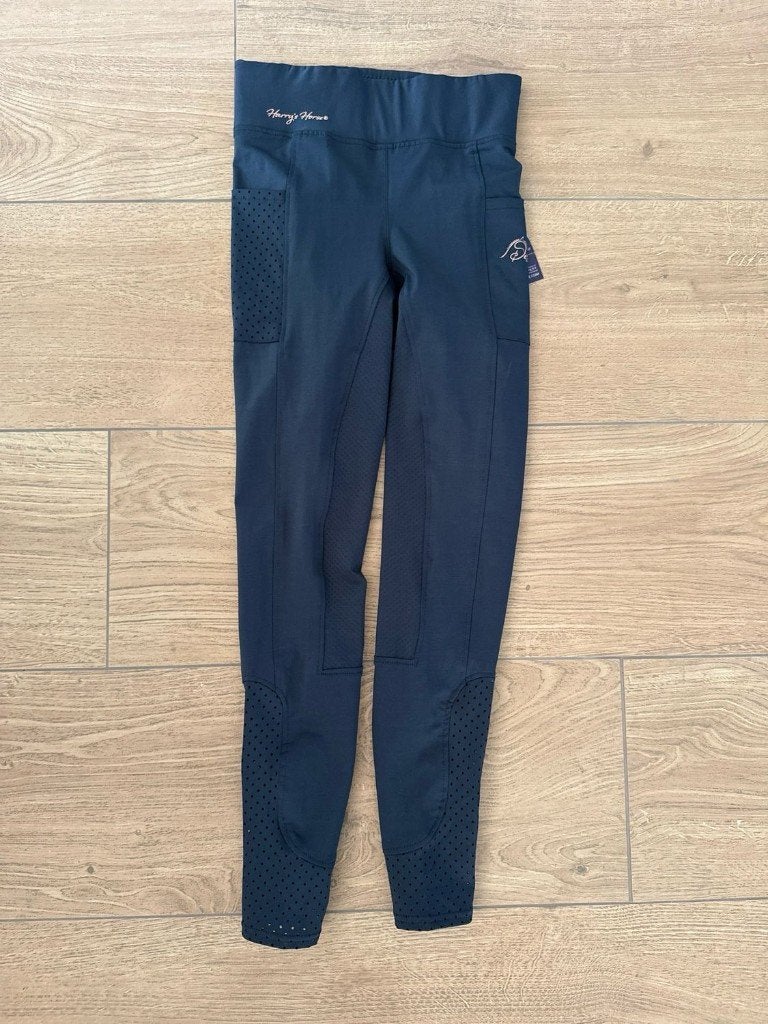 Harry’s horse rijlegging Denici Cavalli full grip blauw, Ophalen, Blauw, Dressuur, Nieuw