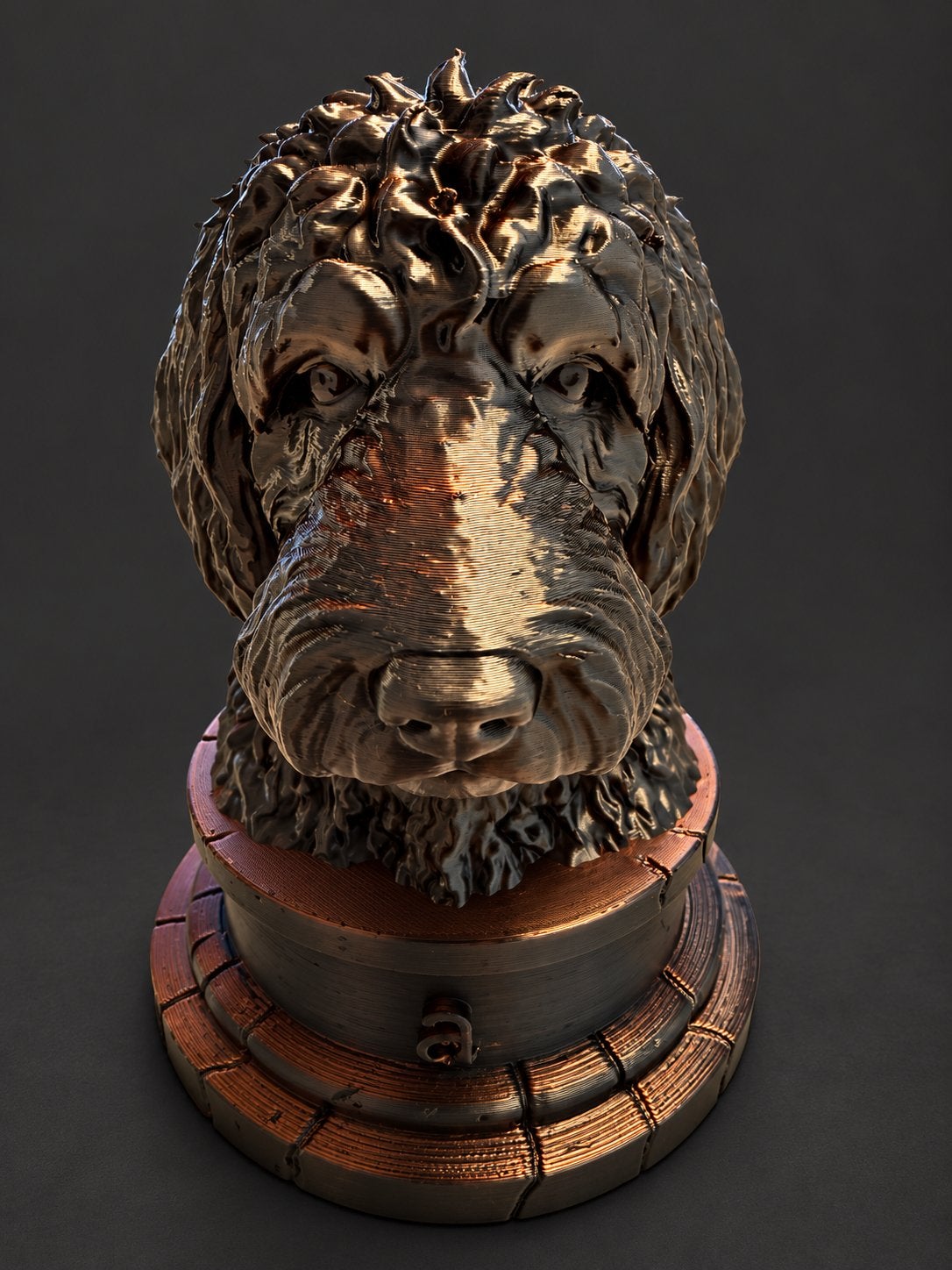 Uniek Hondenbeeldje op Maat - Labradoodle Voorbeeld, Overige merken, Ophalen of Verzenden, Nieuw, Overige typen