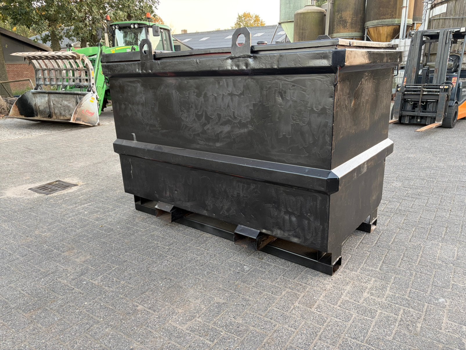 2x diesel tank te koop, Ophalen